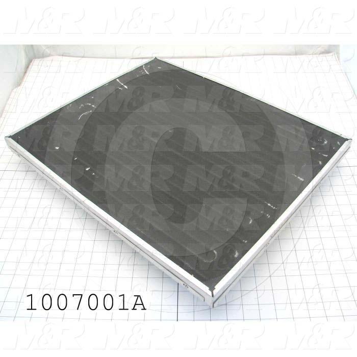 Radiant Panel, Dimension 18"x22", 3960W, Voltage 380VAC, 1-3 Phase