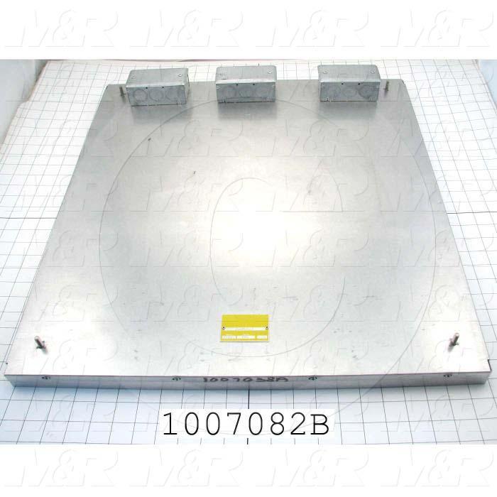 Radiant Panel, Dimension 22"x24", 5280W, Voltage 480VAC, 3 Phase