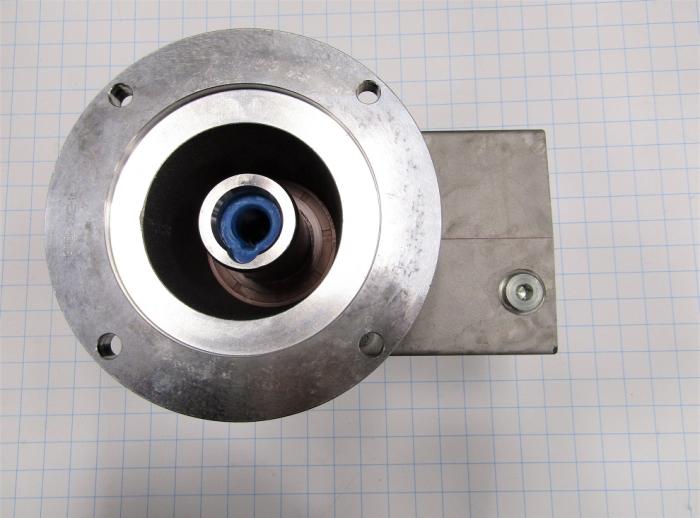 Reducers, Angle Type, Worm Type of Gears, 60:1 Ratio, Hollow Bore, Hollow Bore & Flange