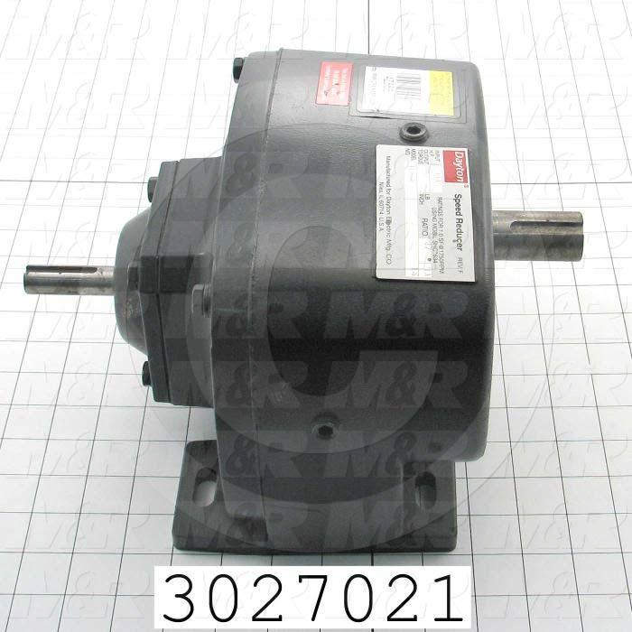 Reducers, In-Line Type, Helical Type of Gears, 87:1 Ratio, Output Shaft (Single), 1.00 in. Output Diameter, Input Shaft, 998 in-lbs @ 20rpm Output Torque, 3 Stages