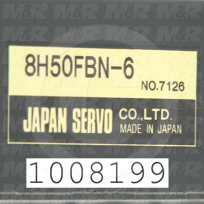 Reducers, Offset In-Line Type, 50:1 Ratio, Output Shaft (Single), 0.375" Output Diameter, Face mounted