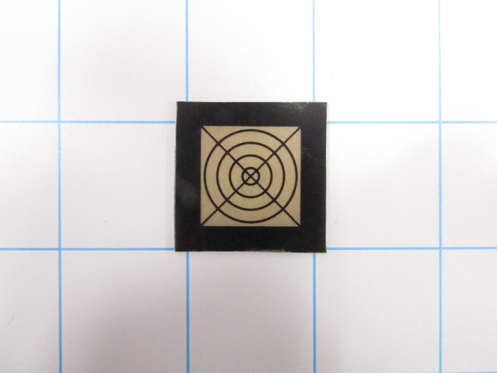 REGISTER MARK STICKER