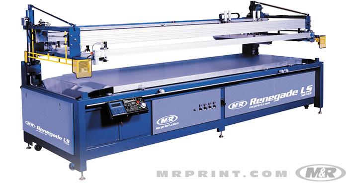 Renegade LS Flatbed Graphic Press