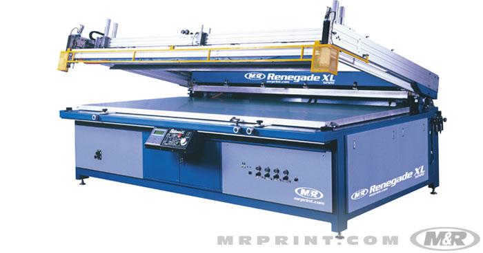 Renegade XL Flatbed Graphic Press