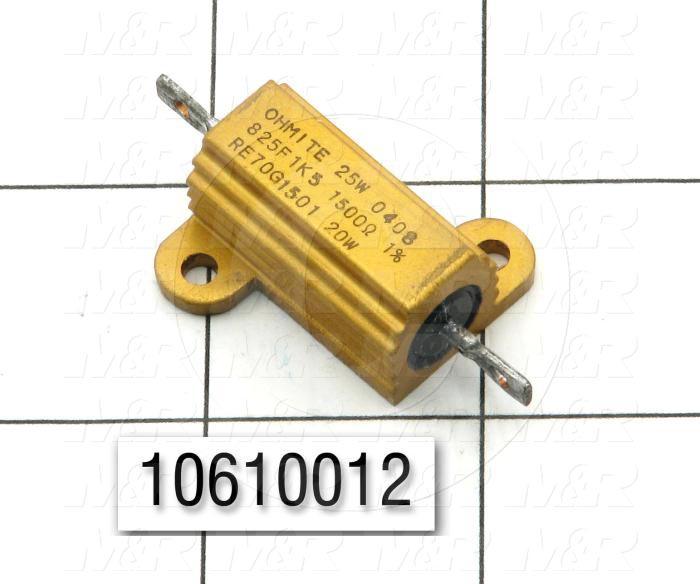 Resistor, 1.5K Ohm, 50W