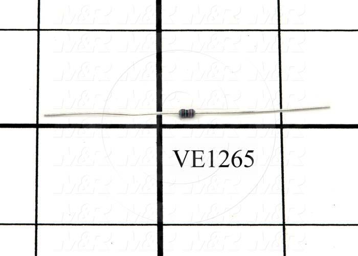 Resistor, 10K Ohm, 1/8W, 1%MF