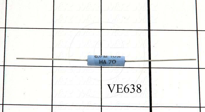 Resistor, 6.8M Ohm, 1.5W, 20%