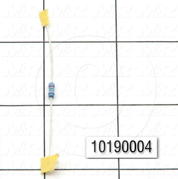 Resistor, 825K Ohm, 0.25W, 1%MF