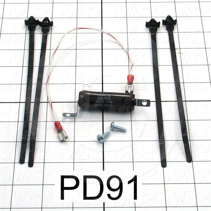 Resistor Kit, Fan Resistor Kit, Use for MSP3140