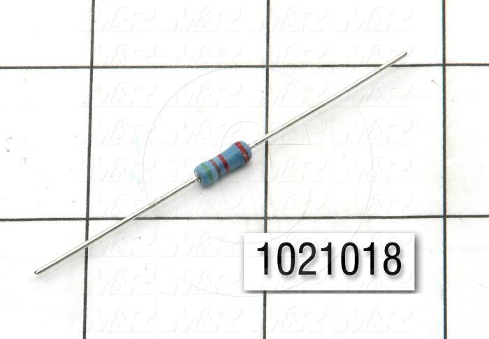 Resistor, Metal Film, 5K Ohm, 2W, 5%