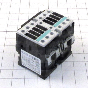 Reversing Contactor, 3, 110VAC Coil Voltage, 35A, 5 HP @ 3PH 200VAC, 15 HP @ 3PH 460VAC, 2, 575VAC, Screw Terminals Connection