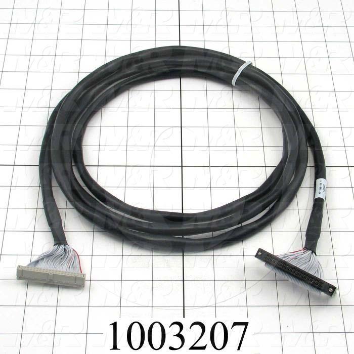 Ribbon Cable, 3m, 40 Conductors, 40 Pin FCN, To 40 Pin IDC