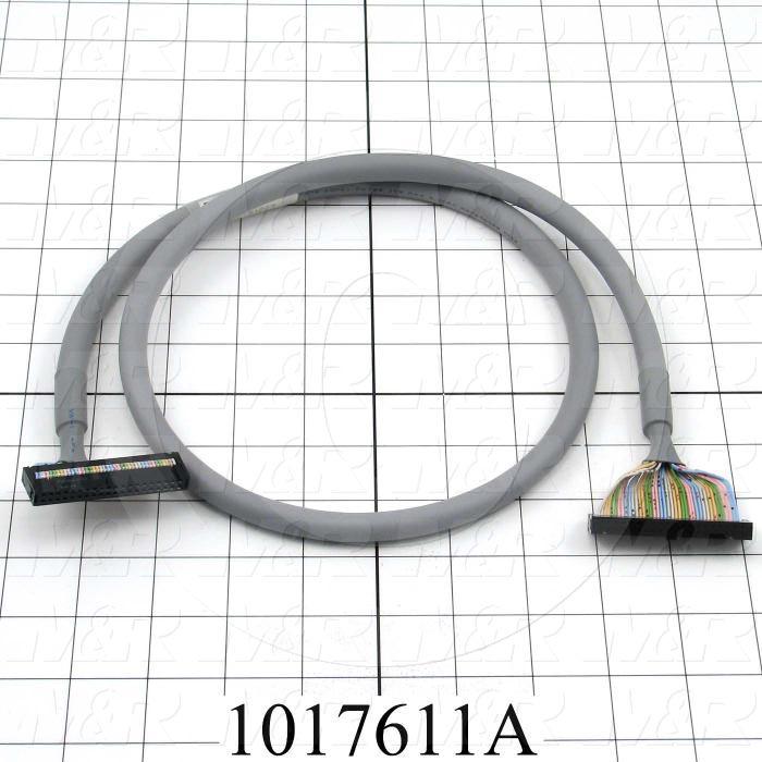 Ribbon Cable, 40 Pin, To 40 Pin, For Pan. I/O Module