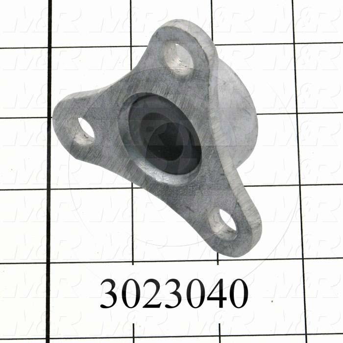 Rod End and Spherical Bearing, Spherical Bearing, 0.625 in. Inside Diameter, 0.938 Ball With, Aluminum Body, Bronze Ball