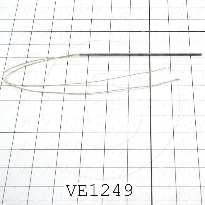 RTD Probe, 6", 100 Ohm