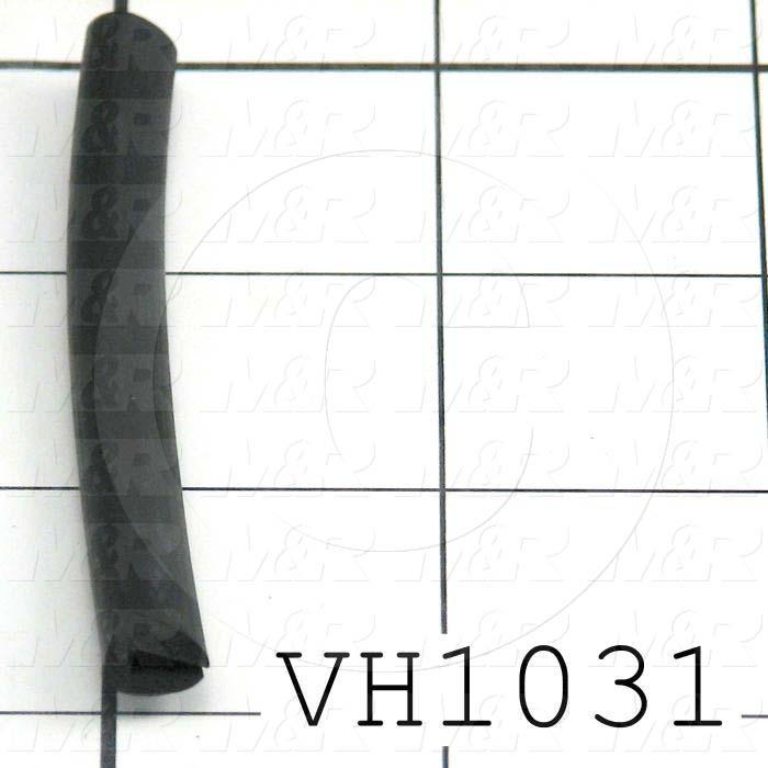 Rubber, Edge Trim, 5/16" Width, 1/16" Gap