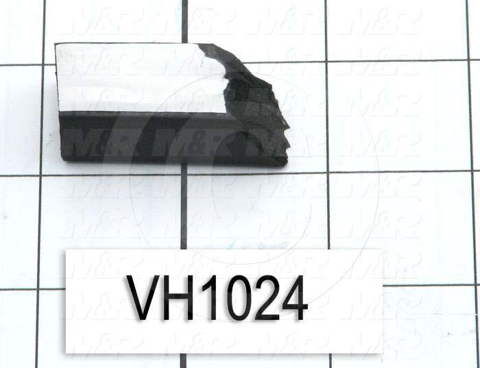 Rubber, EPDM Sponge Solid Rectangle, 0.75" Width, 0.50" Thickness, Used for Exposure Unit Blanket Assembly