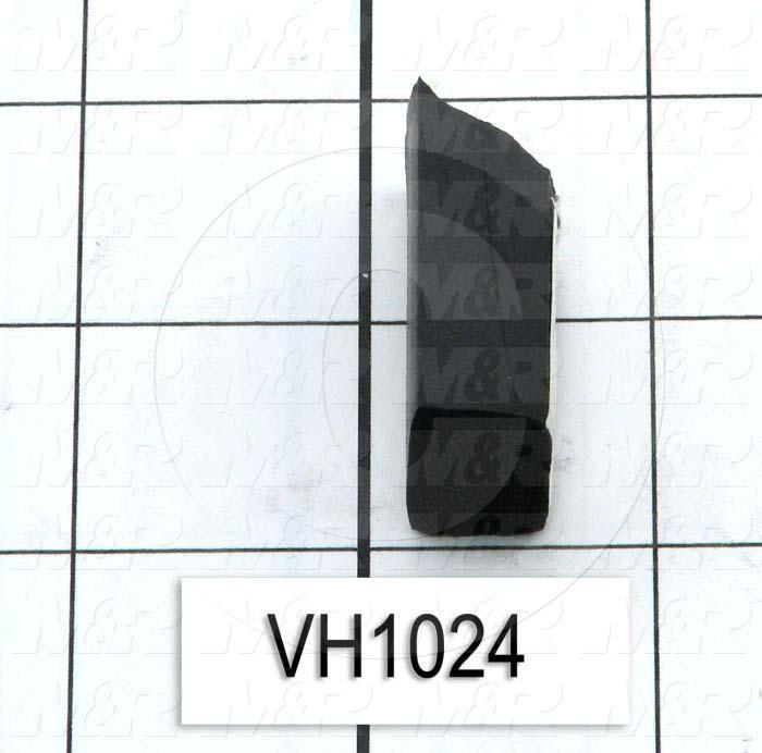 Rubber, EPDM Sponge Solid Rectangle, 0.75" Width, 0.50" Thickness, Used for Exposure Unit Blanket Assembly