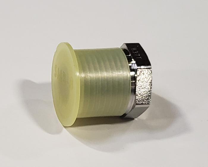 S.S.PIPE FITT HEX PLUG 1/2NPTF