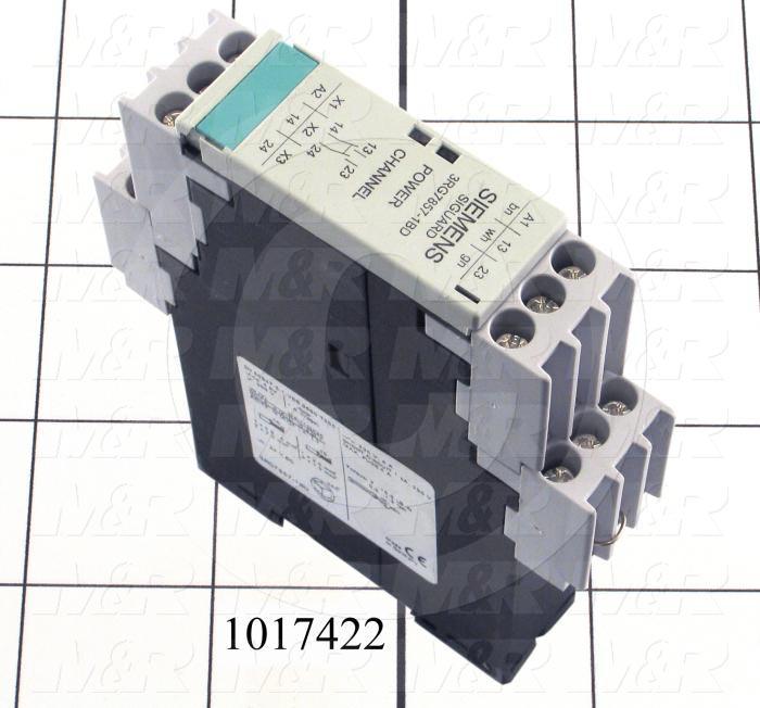 Safety Relay, 3NO + 1NC, 24V AC/DC, 5A