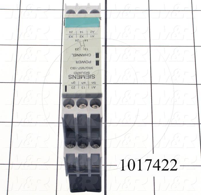 Safety Relay, 3NO + 1NC, 24V AC/DC, 5A