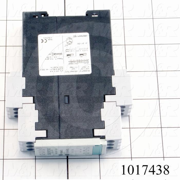 Safety Relay, Monitoring Relay, 2NO + 1NC, 24VDC, Safety Category 4