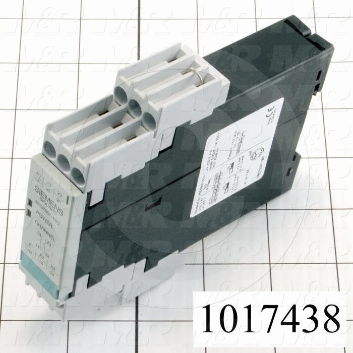 Safety Relay, Monitoring Relay, 2NO + 1NC, 24VDC, Safety Category 4