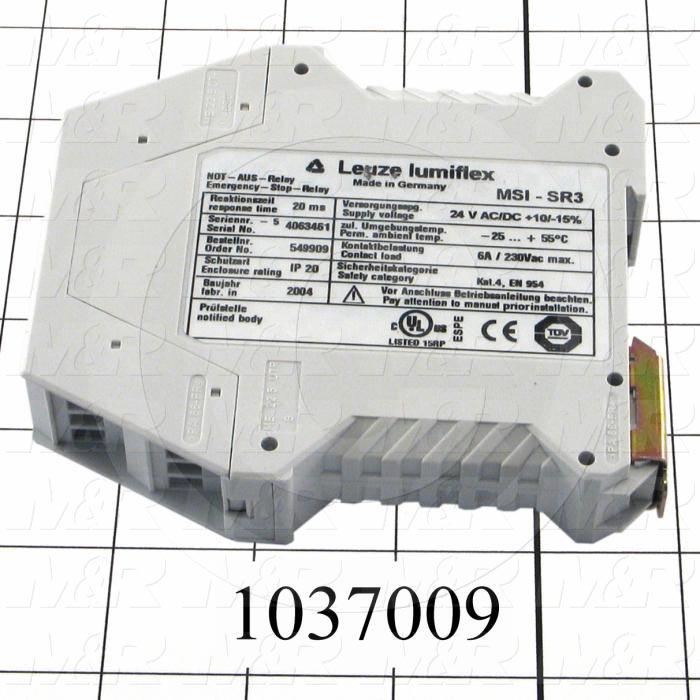 Safety Relay, Monitoring Relay, Safety Category 4