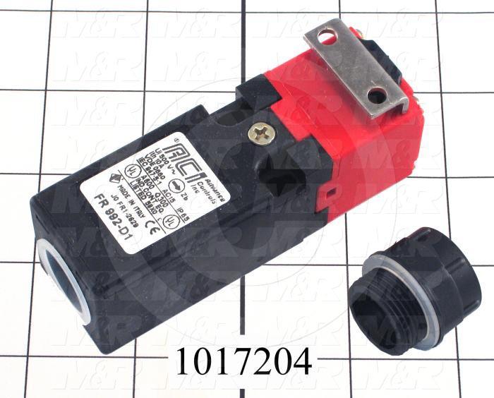 Safety Switch, For Door, 2NO, 600VAC, 10A