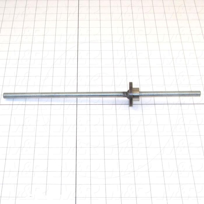 SCREW & NUT WELDMENT 14"LG.UNI