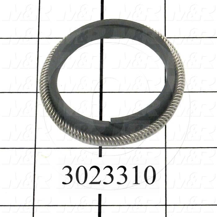 Seals and O-Rings, Reciprocating, Spring Energized Guide Ring, 1.75" I.D. Working Diameter :, 1.75 in. Inside Diameter, Set includes Guided Ring and Spring