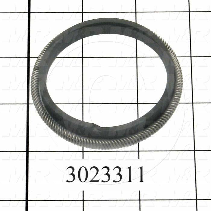 Seals and O-Rings, Reciprocating, Spring Energized Guide Ring, 2.25" I.D. Working Diameter :, 2.25" Inside Diameter, Set includes Guided Ring and Spring