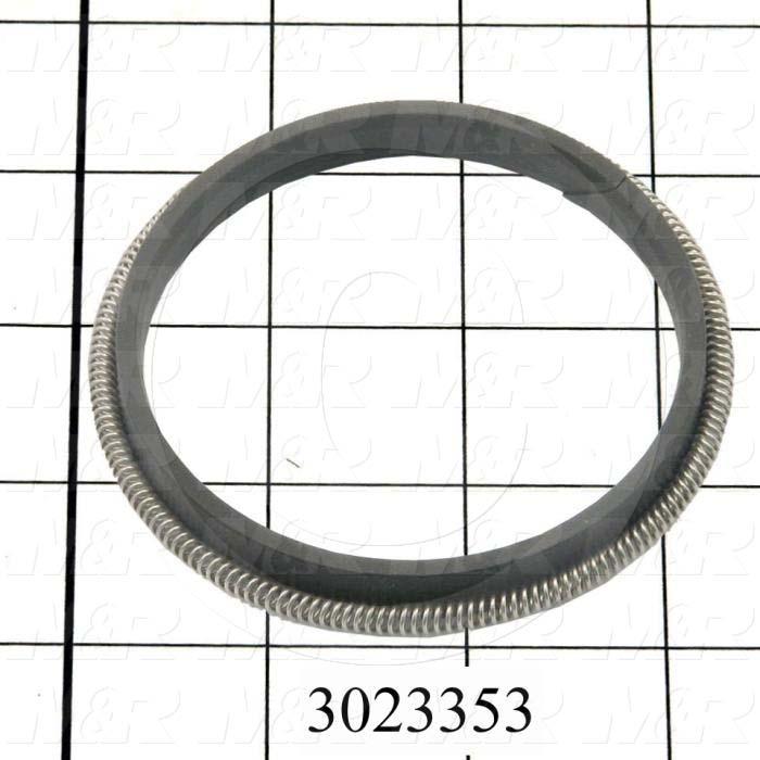 Seals and O-Rings, Reciprocating, Spring Energized Guide Ring, 2.75" I.D. Working Diameter :, 2.750" Inside Diameter, Set includes Guided Ring and Spring
