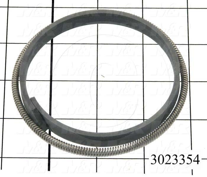 Seals and O-Rings, Reciprocating, Spring Energized Guide Ring, 3.25" I.D. Working Diameter :, 3.250" Inside Diameter, Set includes Guided Ring and Spring