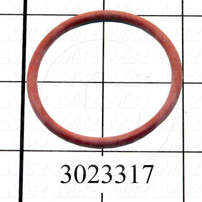 Seals and O-Rings, Rotary and Reciprocating, O-ring Round Cross Section, 1.75" I.D. Working Diameter :, 2.00 in. Outside Diameter, 1.75 in. Inside Diameter, 0.125" Thickness