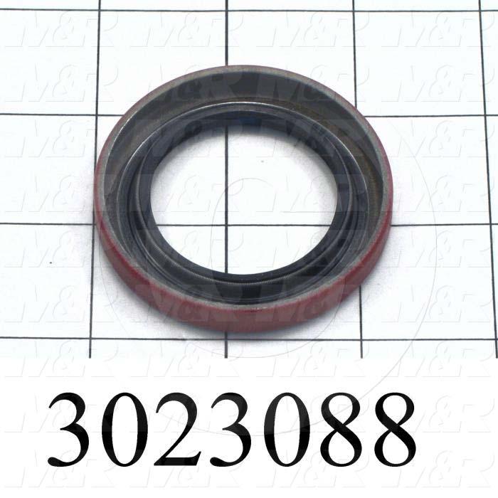 Seals and O-Rings, Rotary, Oil Seal, 1.50" I.D. Working Diameter :, 2.25 in. Outside Diameter, 1.50 in. Inside Diameter, Oil Seal CRW1 - P