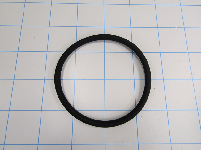 Seals and O-Rings, Static, O-ring Round Cross Section, 80 mm Outside Diameter, 70 mm Inside Diameter, 5 mm Thickness, -15° to 400° F Temperature Rating, Viton, Black
