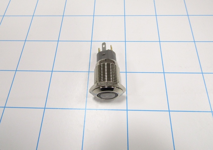 SELFLOCKING BUTTON, 12-24V