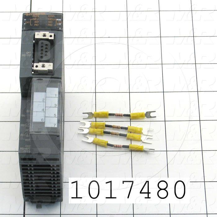 Serial Communication Module, PLC Q Series, RS232, RS422/485