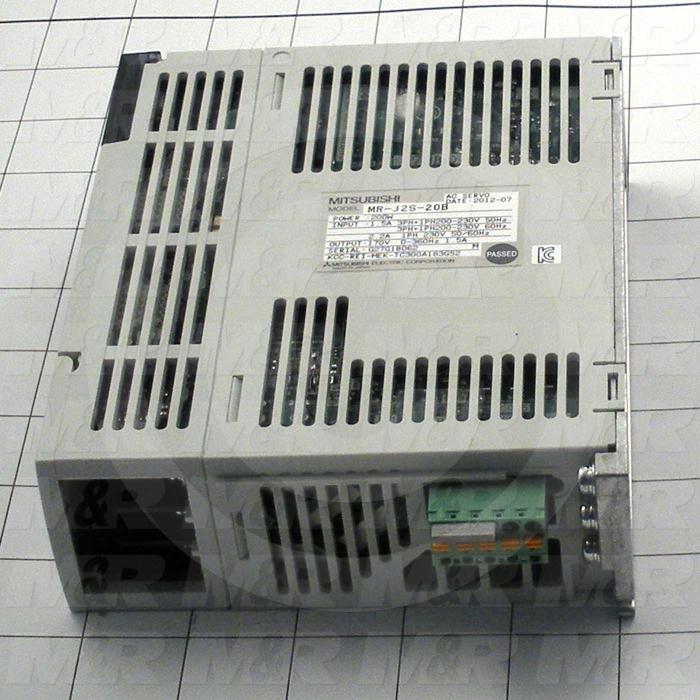 Servo Amplifier Drive, MR-J2S Series, 200W, 200VAC, 3 Phase