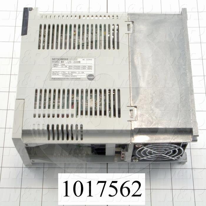 Servo Amplifier Drive, MR-J2S Series, 2KW, 200-230VAC, 3 Phase, 50/60Hz