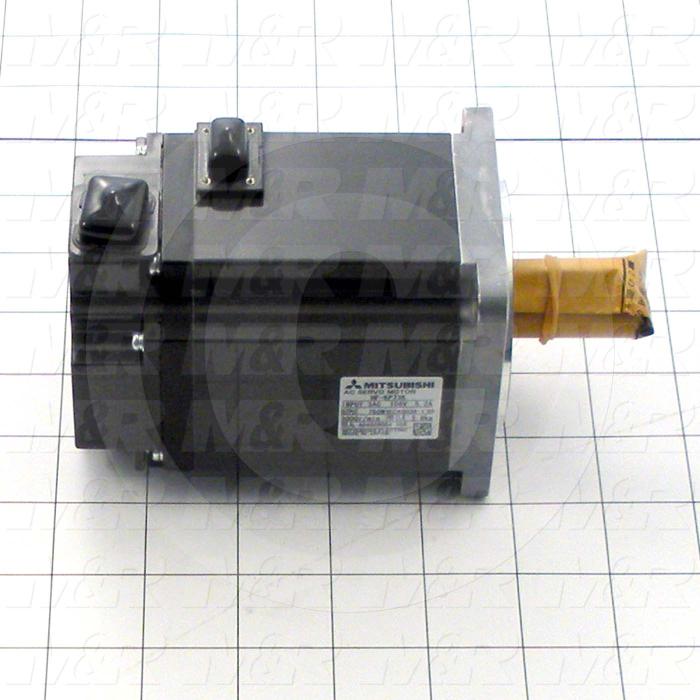 Servo Motor, HF-KP Series, 750W, 3000RPM, 200VAC, Keyway
