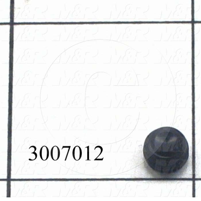 Set Screws, Socket, 1/4"-20 Thread Size, 3/16 in. Length, Cup Point, Steel, Black