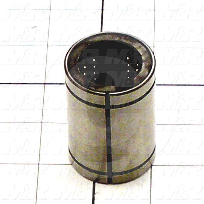 Shaft Guide, Clearance Adjustable Ball Bearing, Steel Material, 1" Shaft Dia., 1 9/16" Bearing OD, 2 1/4" Bearing Length