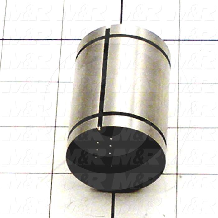 Shaft Guide, Clearance Adjustable Ball Bearing, Steel Material, 1" Shaft Dia., 1 9/16" Bearing OD, 2 1/4" Bearing Length