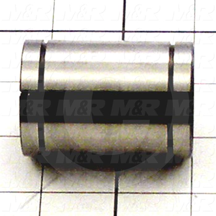 Shaft Guide, Clearance Adjustable Ball Bearing, Steel Material, 1" Shaft Dia., 1 9/16" Bearing OD, 2 1/4" Bearing Length
