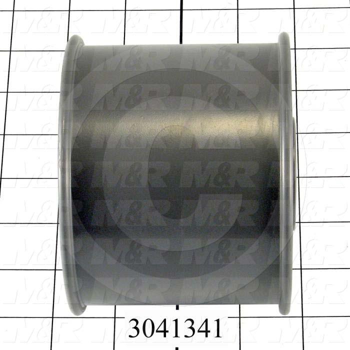 Sheaves, Single Groove, N6D4F Sheave Type, 1.00" Bore Size, 4.50" Outside Diameter, Steel Material