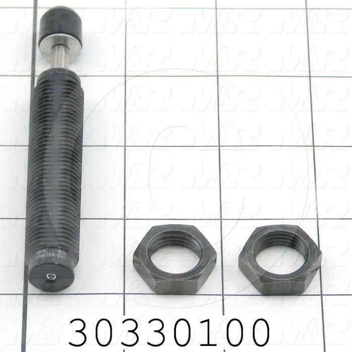 Shock Absorbers, 9/16-18 Thread Size, 0.45" Stroke