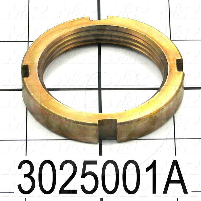 Shock Absorbers, Shock Absorber Nut, 2.25 in. Outside Diameter, 0.375" Thickness, 1 3/4-12 Thread Size, Use with Shock Absorber Part No. 3025001 Note :