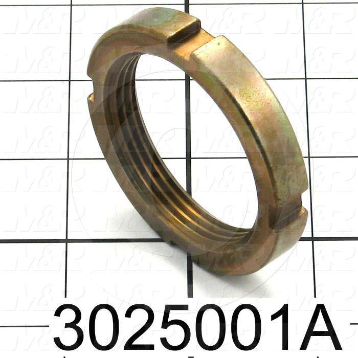 Shock Absorbers, Shock Absorber Nut, 2.25 in. Outside Diameter, 0.375" Thickness, 1 3/4-12 Thread Size, Use with Shock Absorber Part No. 3025001 Note :